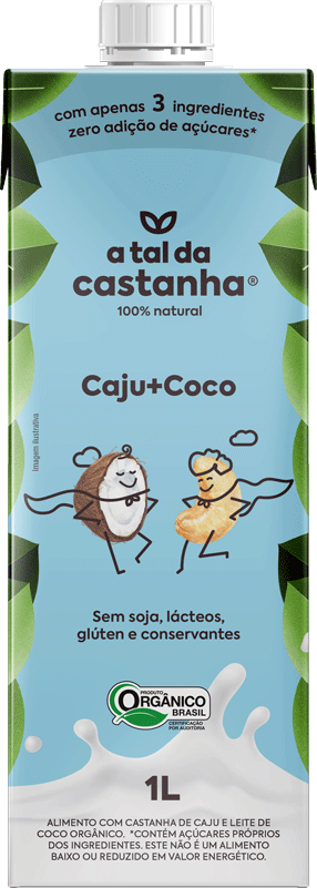 Bebida Caju+Coco Orgânica